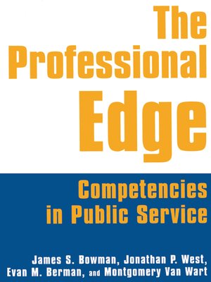 cover image of The Professional Edge